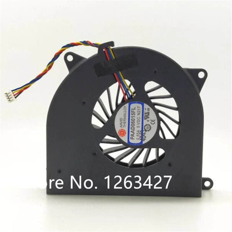 PAAD06015FL N217 N095 N106 DC5V 0.55A  All-in-one notebook fan 4-wire PWM speed regulation mute large air volume fan