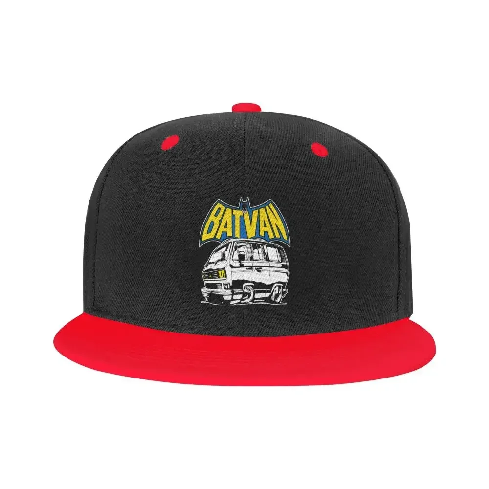 Batvan, T25 Van T3 Doka Bus Snapback Cap Colorful Baseball Caps Print Splicing Comfortable