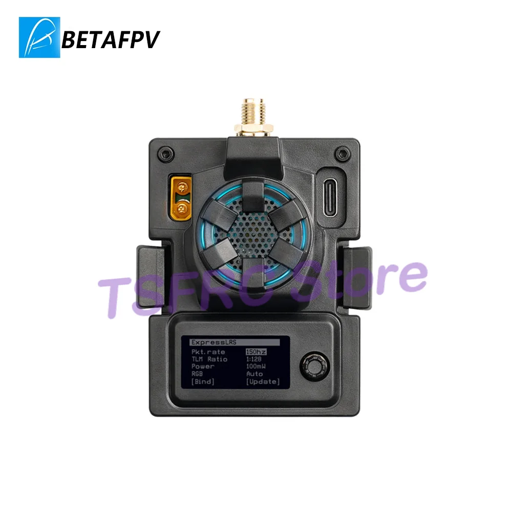 BETAFPV ELRS Micro amplificateur de Signal d'avion croisé à tête haute fréquence longue portée prend en charge 1W 2.4/915/868GHz