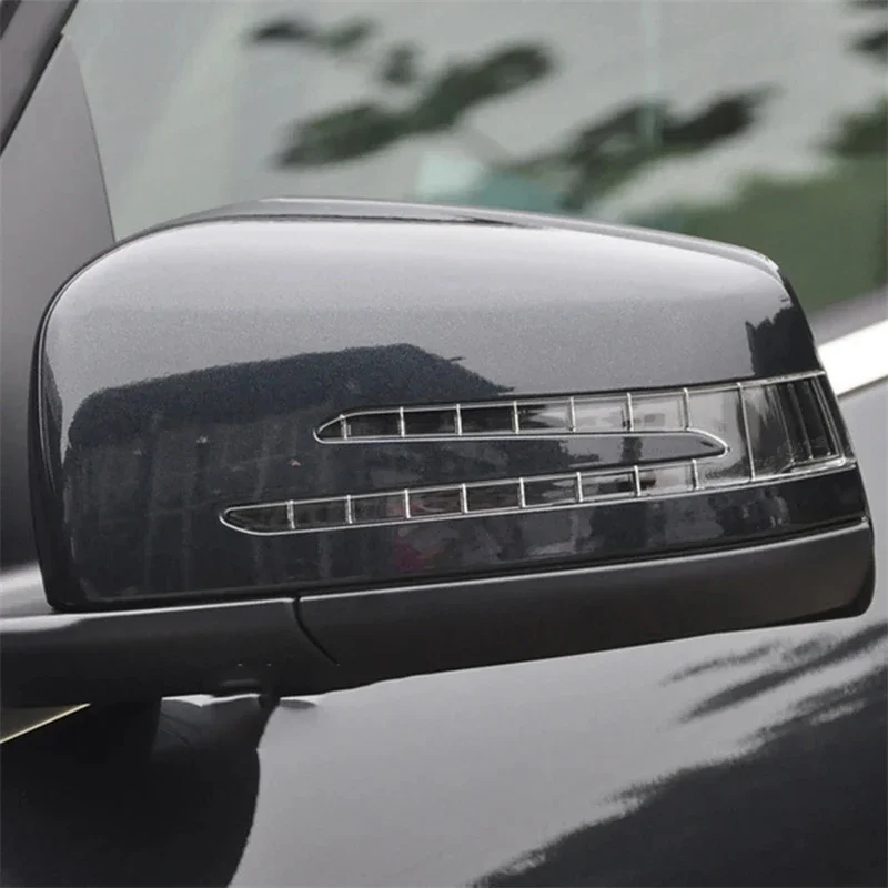 Heated Rear Mirror Cover Glass Turn Signal Light Bottom Lower for Mercedes-Benz W204 CLA A B C E S GLA GLK CLS Class W176 W212