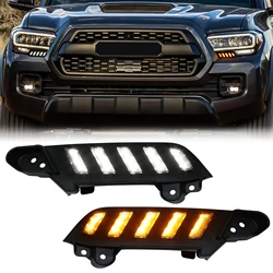Car Light for Toyota Tacoma 2012 2013 2014 2015 2016 2017 2018 2019 2020 2021 2022 2023 DRL Fog Lamp Front Bumper Daylight 12V