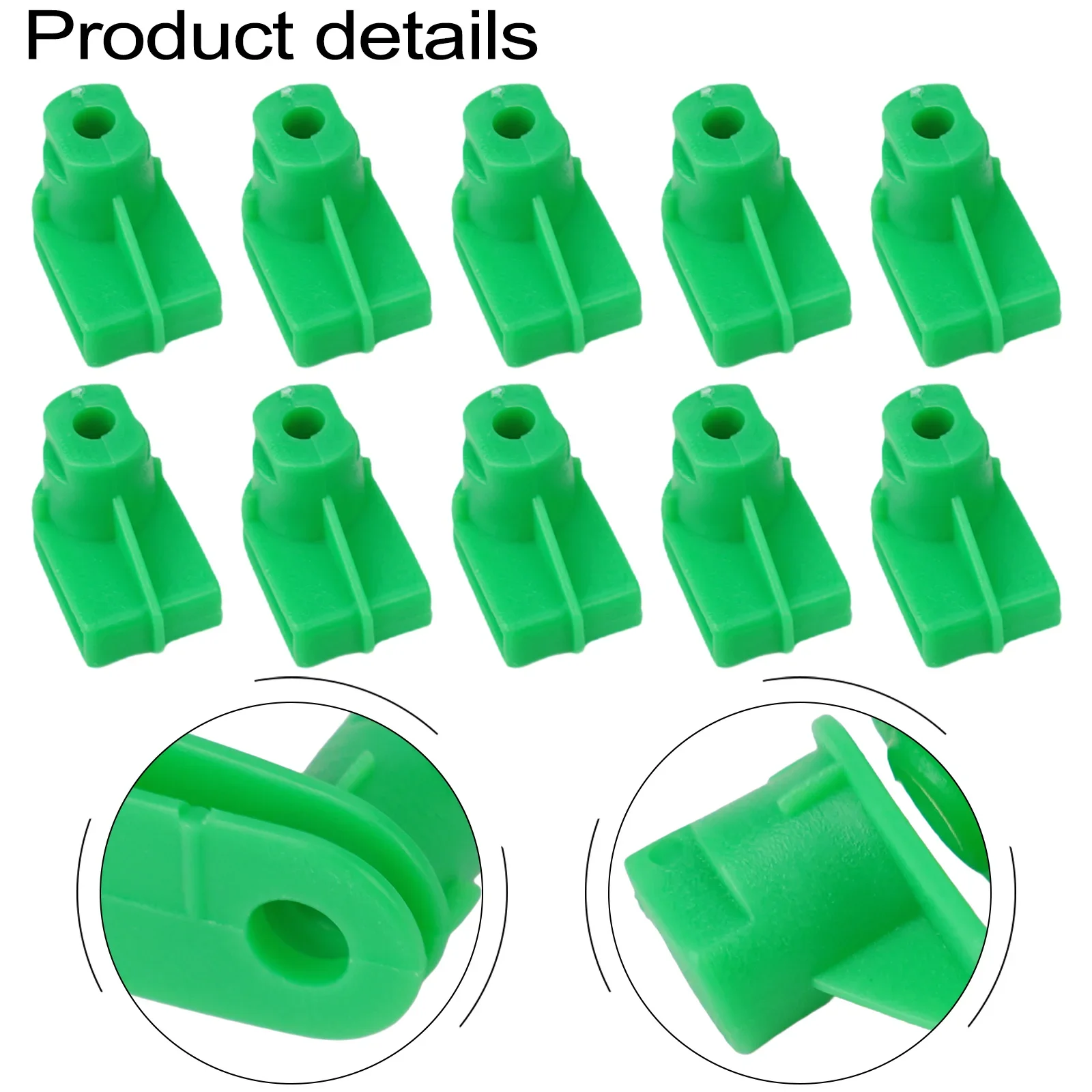 20Pcs Cars Bumpers Easy Tapping Base Clips Wings Mounting Grommet Nuts Screws For Volvo V40 S60 XC40 XC60 XC90 C70 S90 V90