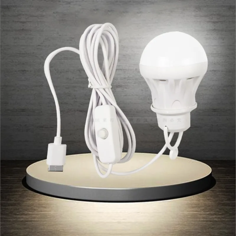 ZK50 LED Light Bulb Portable Multi-function USB Link Outdoor Camping Light Indoor Reading Light Energy-saving Emergency Light