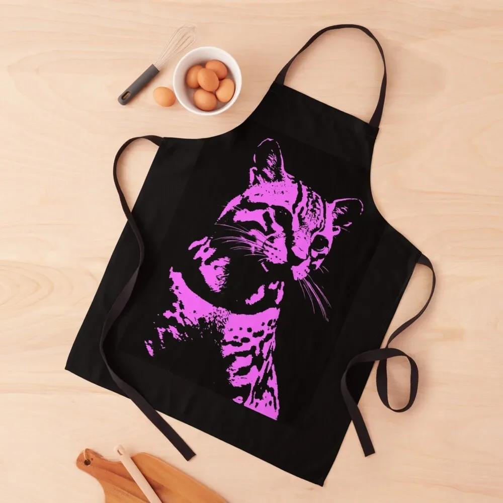 

Pink Ocelot Apron Kitchen Things For Home innovative kitchen and home items Apron