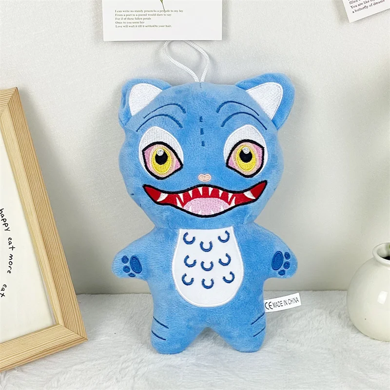 New Demon Hunters Plush Toy Stuffed Doll Soft Tiger Zoey Mira Rumi Cartoon Popular Plushies Figurine Fan Birthday Christmas Gift