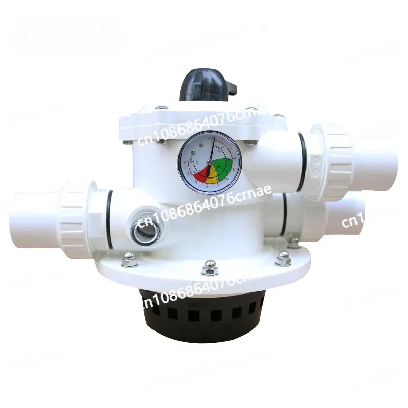 Swimming Pool Equipment Sand Tank Head, Tank Filter Accessories Six-way Control Valve Water Circulation Clarification