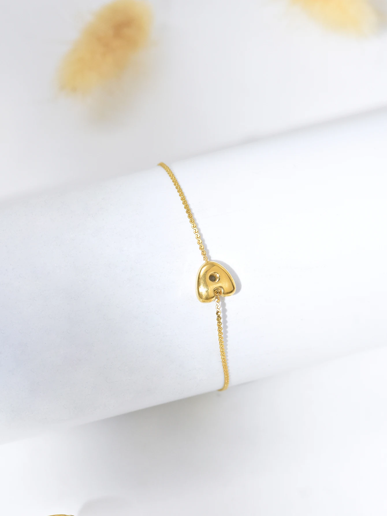 2024 new fashion stainless steel chubby 26 letters pendant bracelet titanium steel temperament hundred models