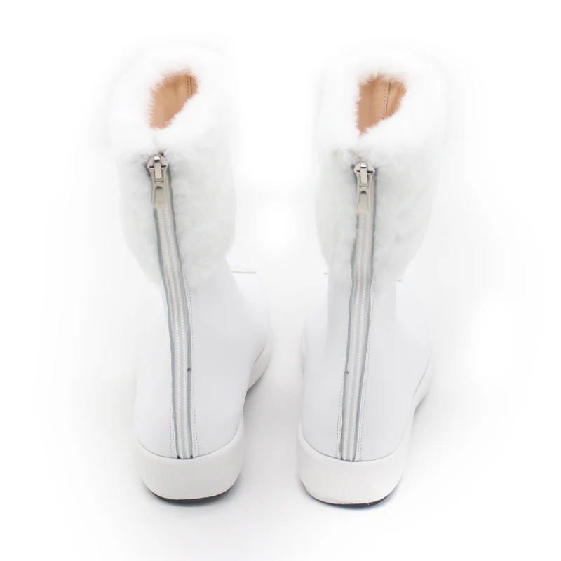 أحذية Alien Stage Sua التأثيرية أحذية الهالوين كرنفال أحذية بيضاء