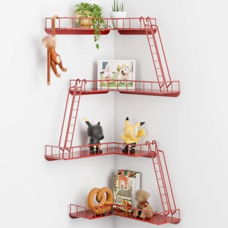 

Fire Ese Wall Self - ern City Style 4-Tier Wall Sees Easy to Install Metal Ladder Self for Figures New York Decorative Sees fo