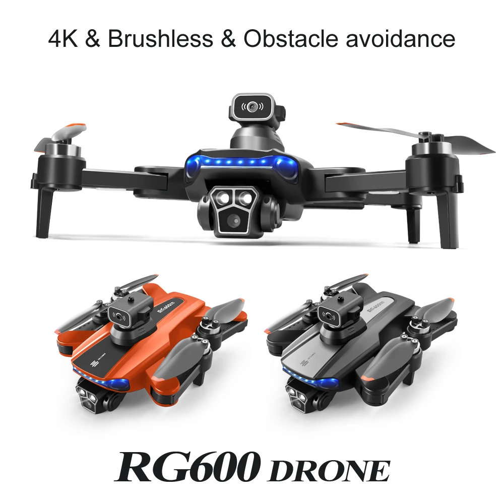 RG600 PRO Brushless GPS Laser  4K-8K Dual-camera Drone Obstacle Avoidance Aircraft Toy Helicopter