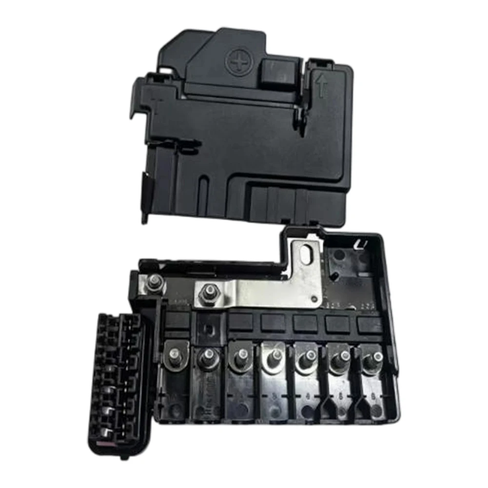 2Pcs Black Plastic Fuse Assembly Box With Cover 6R0937550A For Polo For SEAT For Skoda Car Circuit Replacement Part