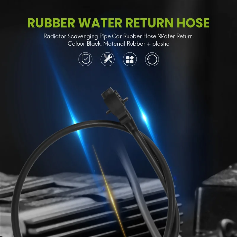 Car Rubber Hose Water Return Radiator Scavenging Pipe for / 1323Y2