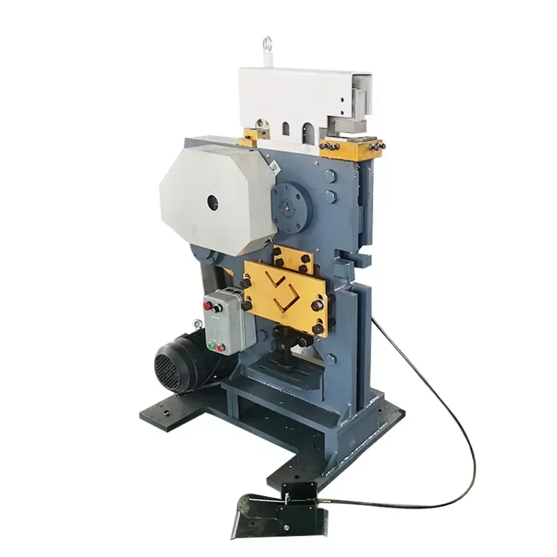 Multi-functional Combined Mechanical New Angle Iron Busbar Punching and Shearing Machine with 1 Year Warranty
