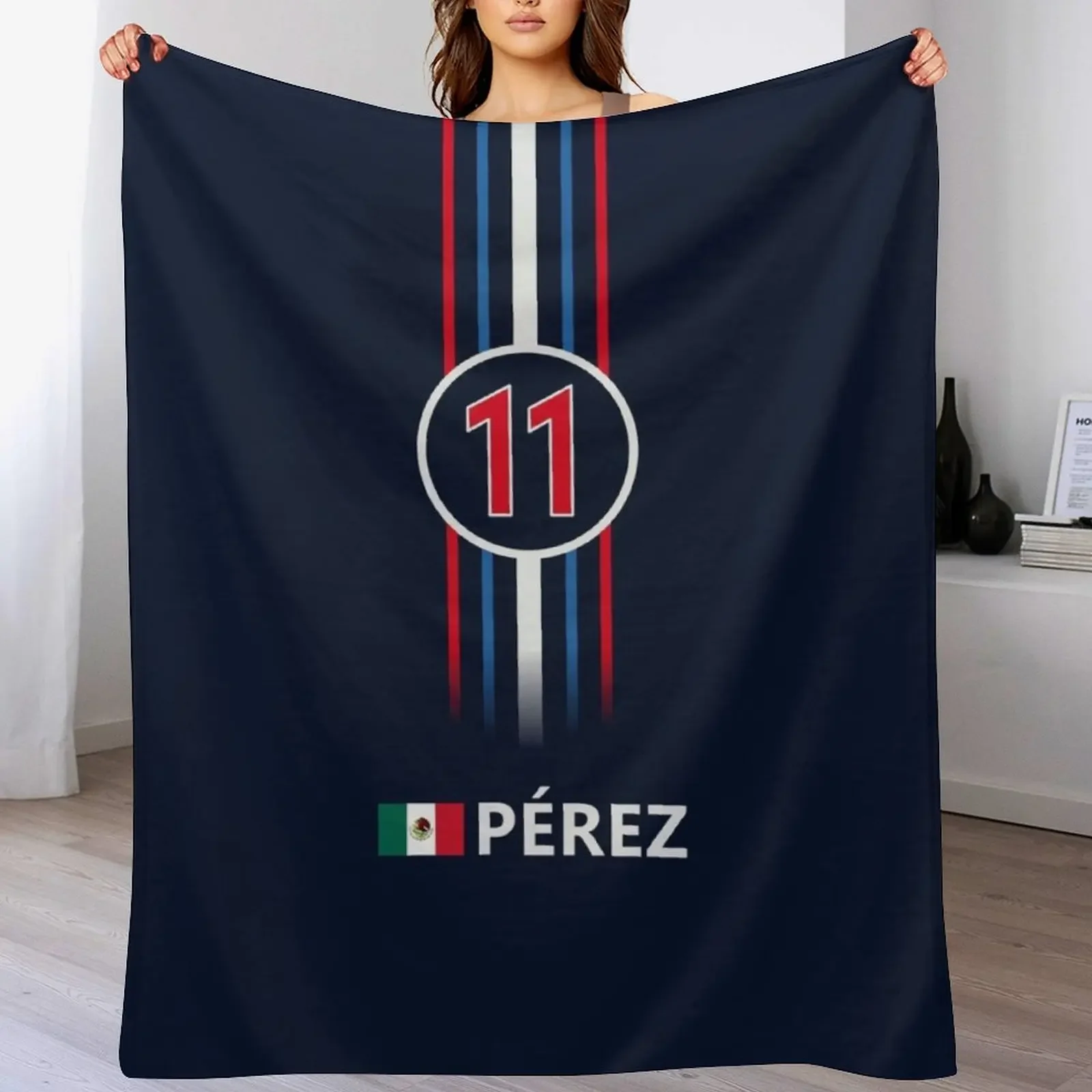 F1 2022 - #11 Perez [classic] Throw Blanket Hairys Large For Baby Flannels Blankets