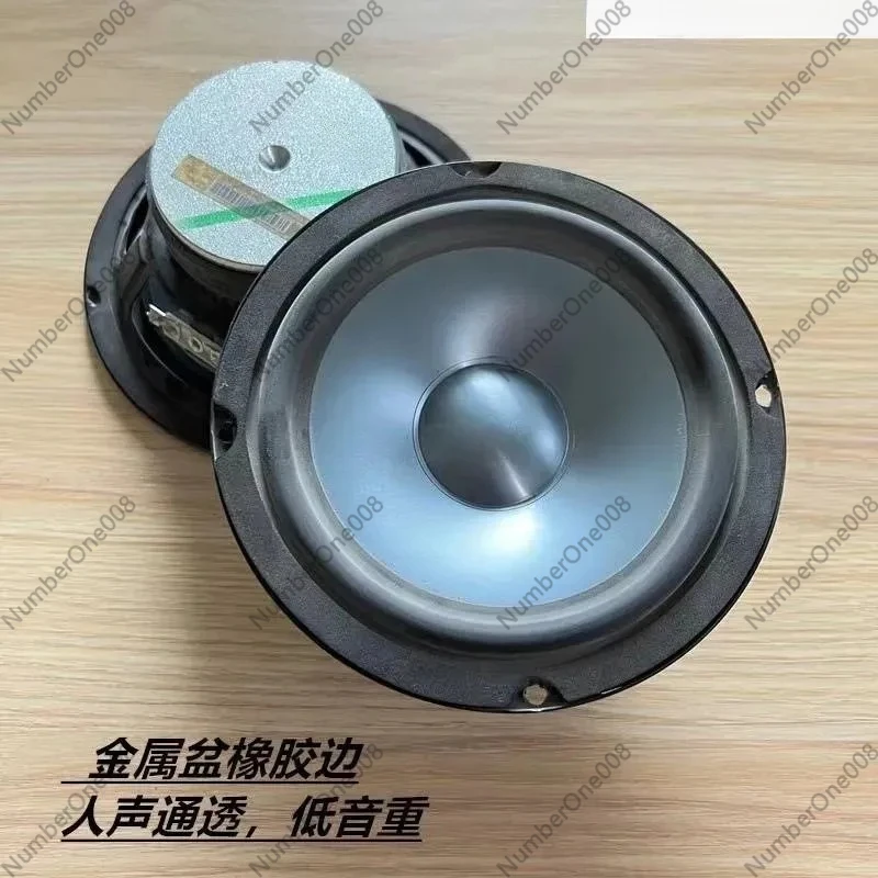 6.5 Inch 2-Way Car Audio Component Speakers System Mid Bass Woofer with Silk Dome Tweeter for Vehicle Upgrade