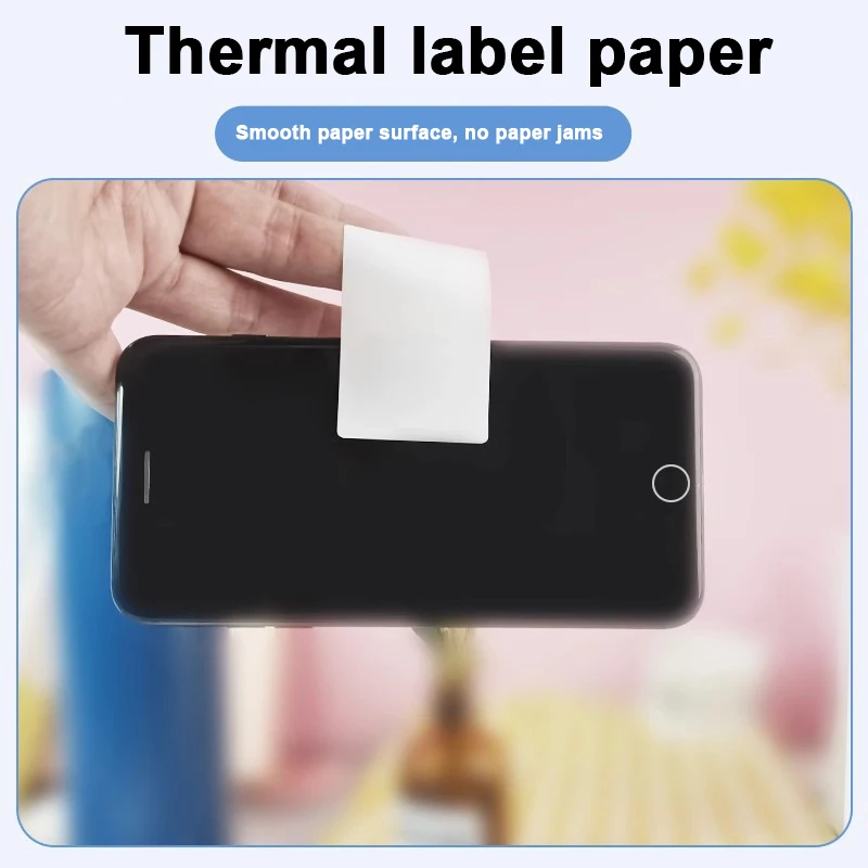 2 Rolls 20x40mm Mother‘s day Cartoon Christmas Thermal Label paper Happy Birthday Gift Tags Name Tags Sticker Festival Sticker