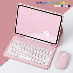 Case with Pencil Slot for iPad Air 6 5 4 2024 10th gen 10.9 inch Foldable Stand Cover for 10.2 9th 8th Pro 11 10.5 Air 3 2