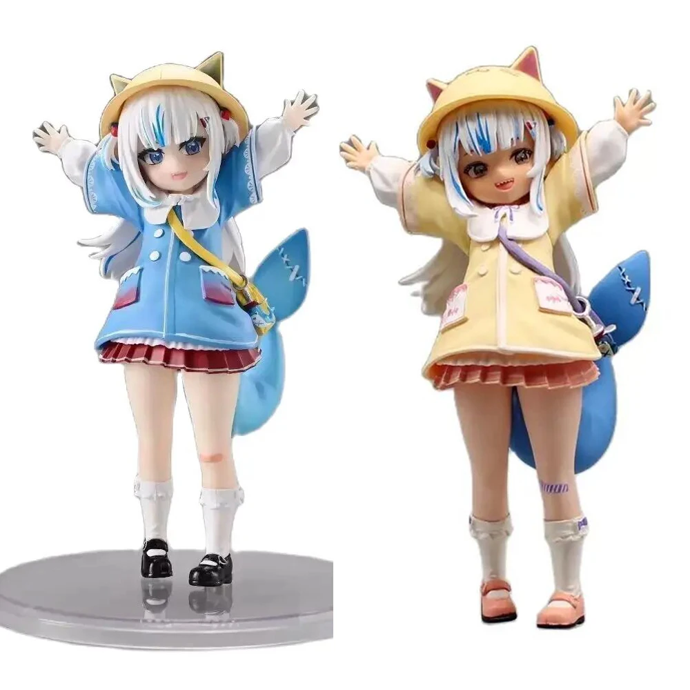 TAKARA TOMY-Gawr Gura Tubarão Animação Figura, Cartoon Filme Steam Jogo, Anime Modelo Ornamentos Decoração, Jardim de Infância 7"