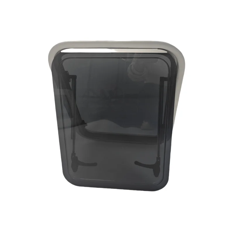 1000X500mm China Factory Top Quality Acrylic Curved Radius Corner Rv Window Caravan Extrapolation Window For Truck Camper