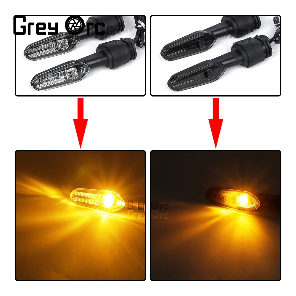Motorcycle Rear LED Flasher Light Turn Signal Lamp For Yamaha Yzf R1 Yzf-r1m Mt-01 Mt-10 Mt-25 Fz-10 MT07 MT03 MT09 2022 2023