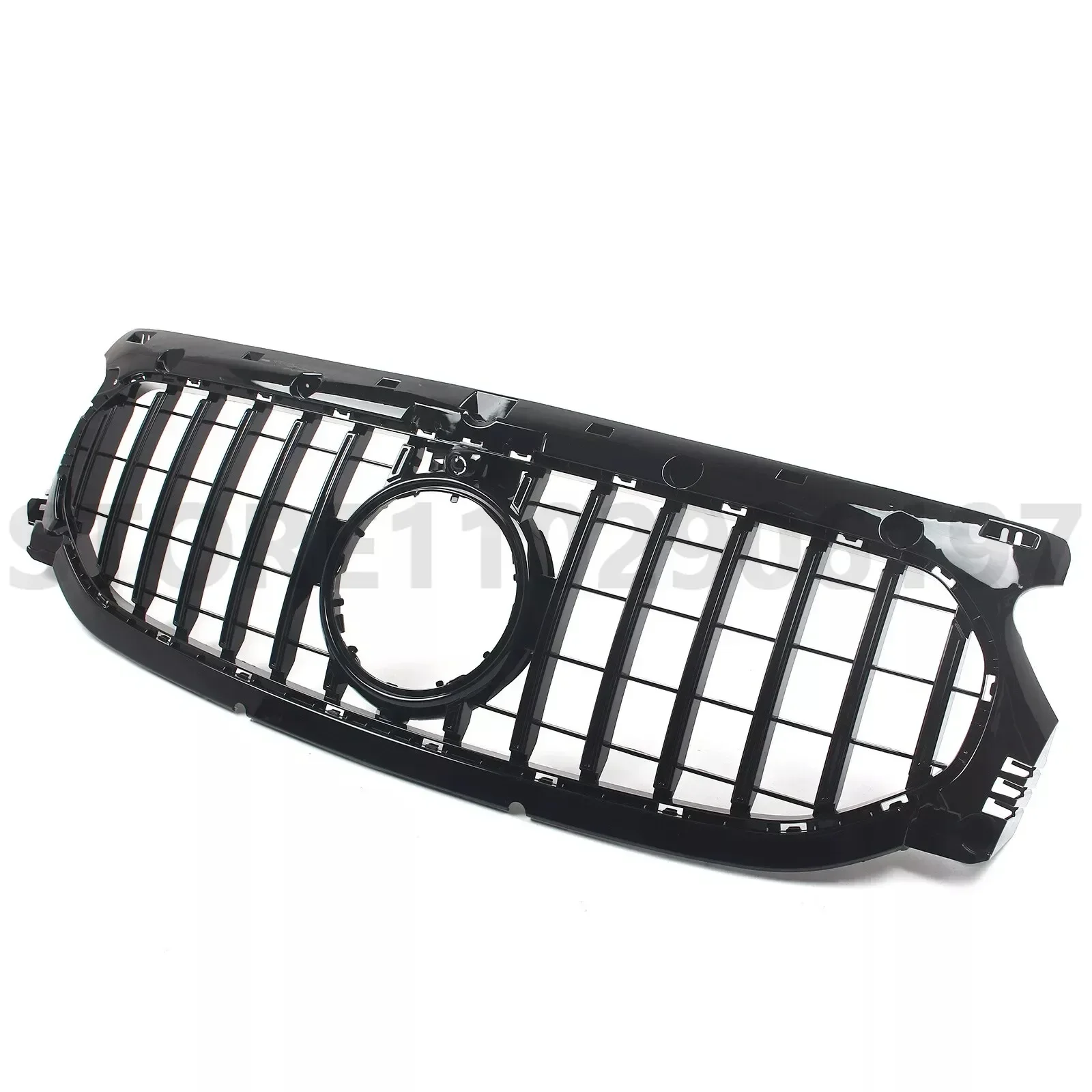 ل H247 2020-2023 GLA-Class مرسيدس بنز GLA180 GLA200 GLA250 GLA45 AMG GT نمط المصد العلوي هود شبكة الجبهة شواء مصبغة