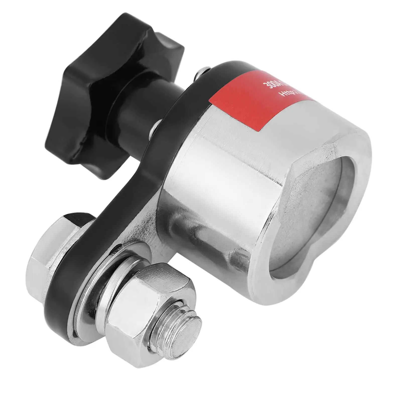 Abrazadera de tierra electromagnética de alta resistencia, conector magnético conmutable, soporte de herramienta de soldadura para una mayor estabilidad de soldadura, 300A