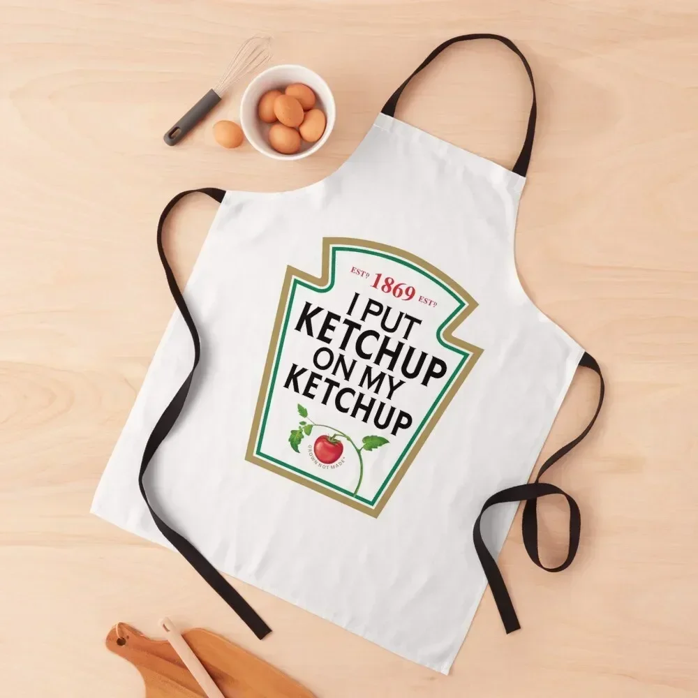 

HEINZ KETCHUP Apron For Women Kitchen Womens Dresses Ladies Apron