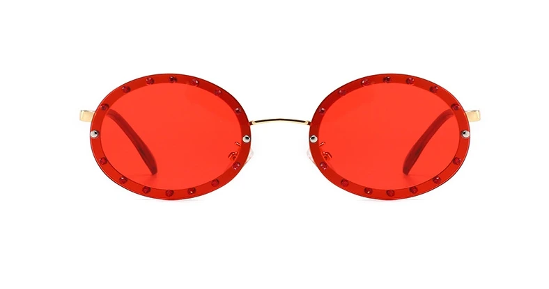 46127 Luxus-Sonnenbrille mit Diamantrahmen, Damenmode, kleine Größe, ovaler Sonnenschutz, Vintage-Schutz, UV400 – Detail 15