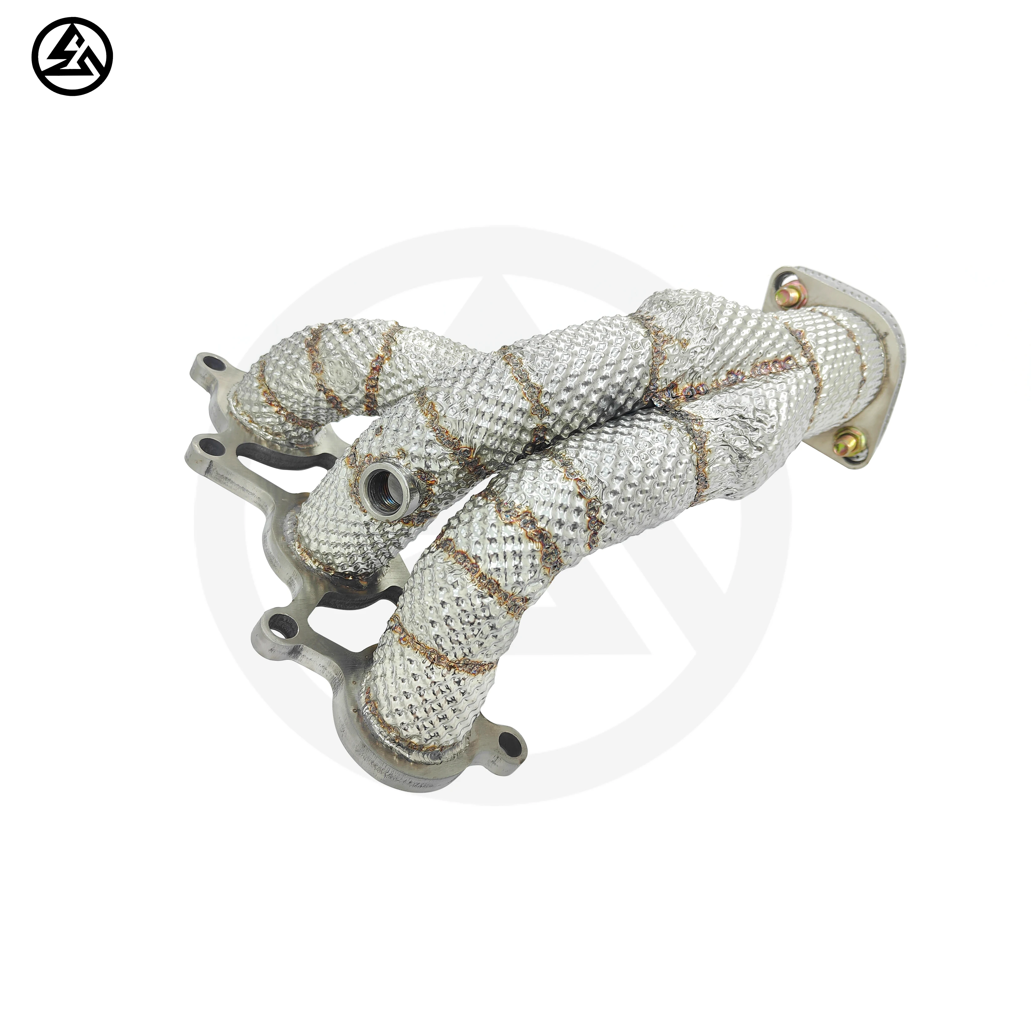 High Quality Header Manifold For Lotus For Evora S 3.5L Y Pipe& Headers With Heat Shield Exhaust Pipes