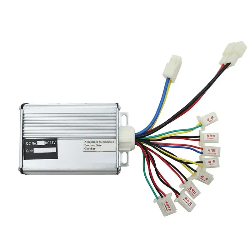 SCLS 36V 1000W Brushed Controller Electric Bicycle E-Bike Scooter Brush Speed Controller Motor for Electric Scooter