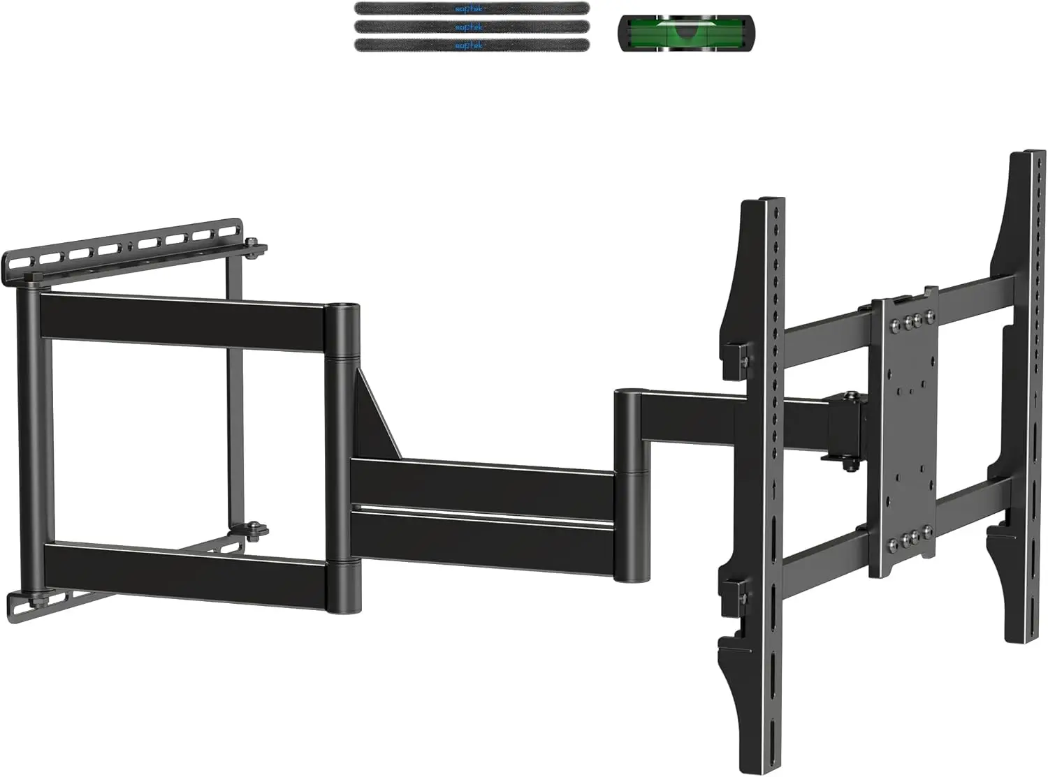 Long Arm Full Motion TV Wall Mount for 32-84 Inch TVs, 40" Extension, Supports 132lbs, VESA Compatible