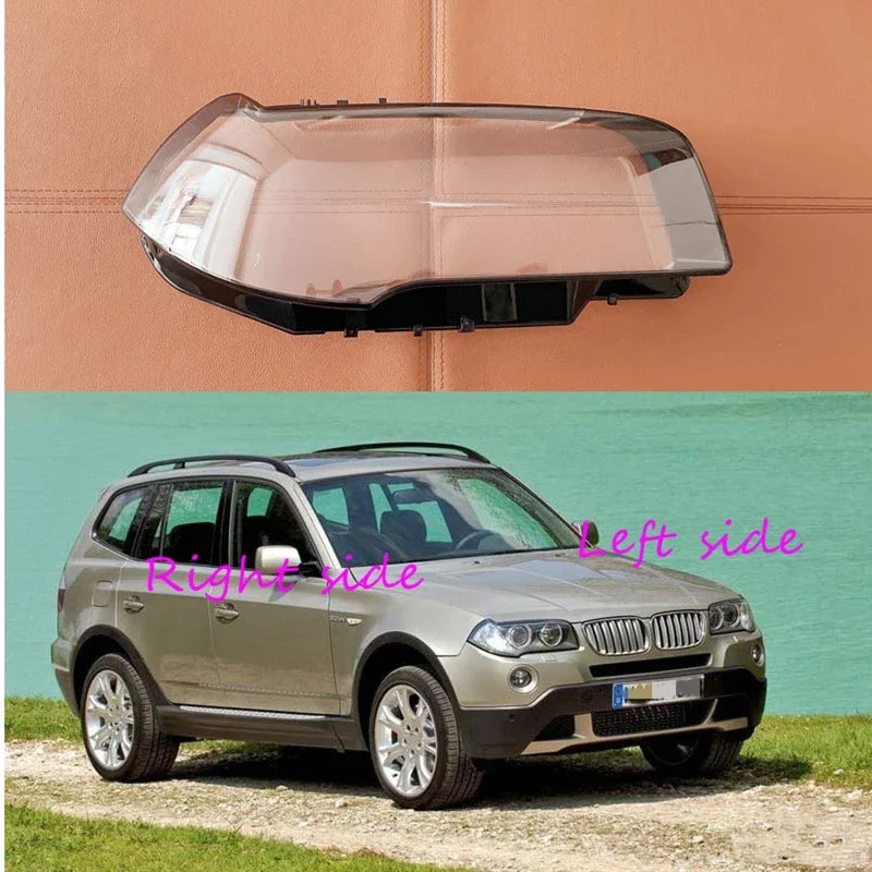 

For BMW X3 E83 2006 2007 2008 2009 2010 headlight shell lamp shade transparent cover headlight glass headlamp cover