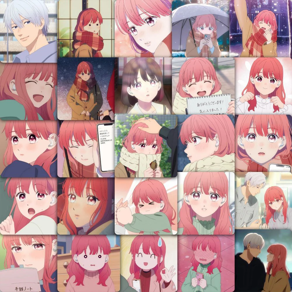 

10/30/59pcs Cute Yuki A Sign of Affection Stickers Girls Anime Posters Sticker Notebook Luggage Phone Laptop Cartoon Decal Gift