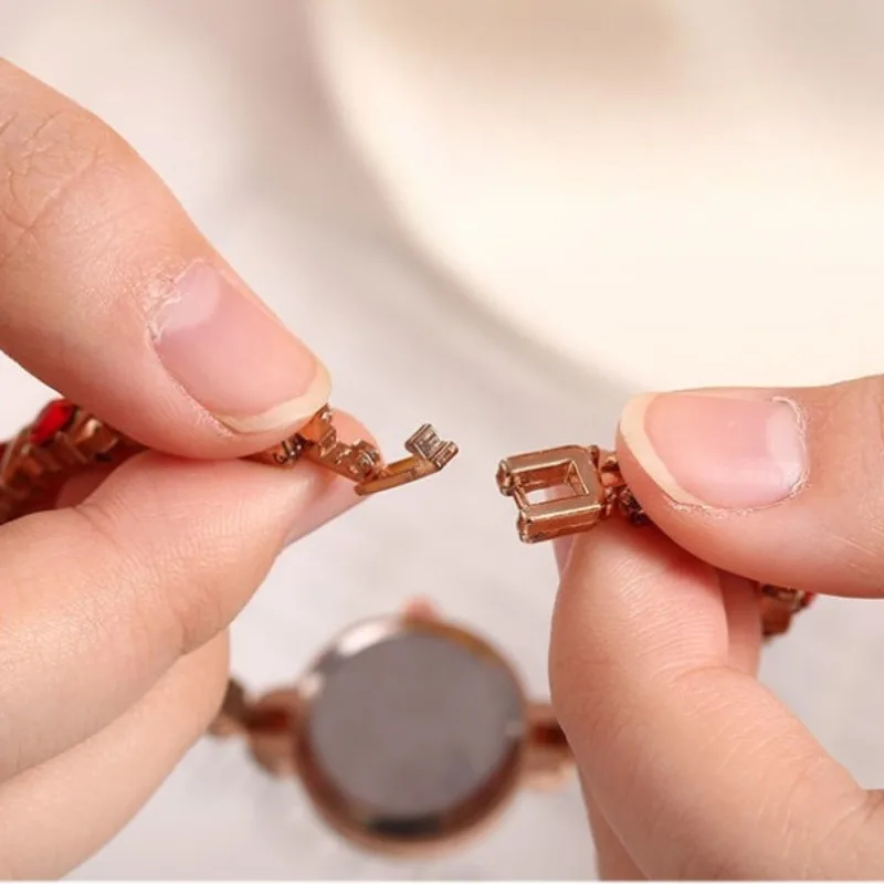 

Элегантные женские часы с роскошным браслетом из страз, кварцевые часы, подарок для девушек, Relógio, Часы Женские