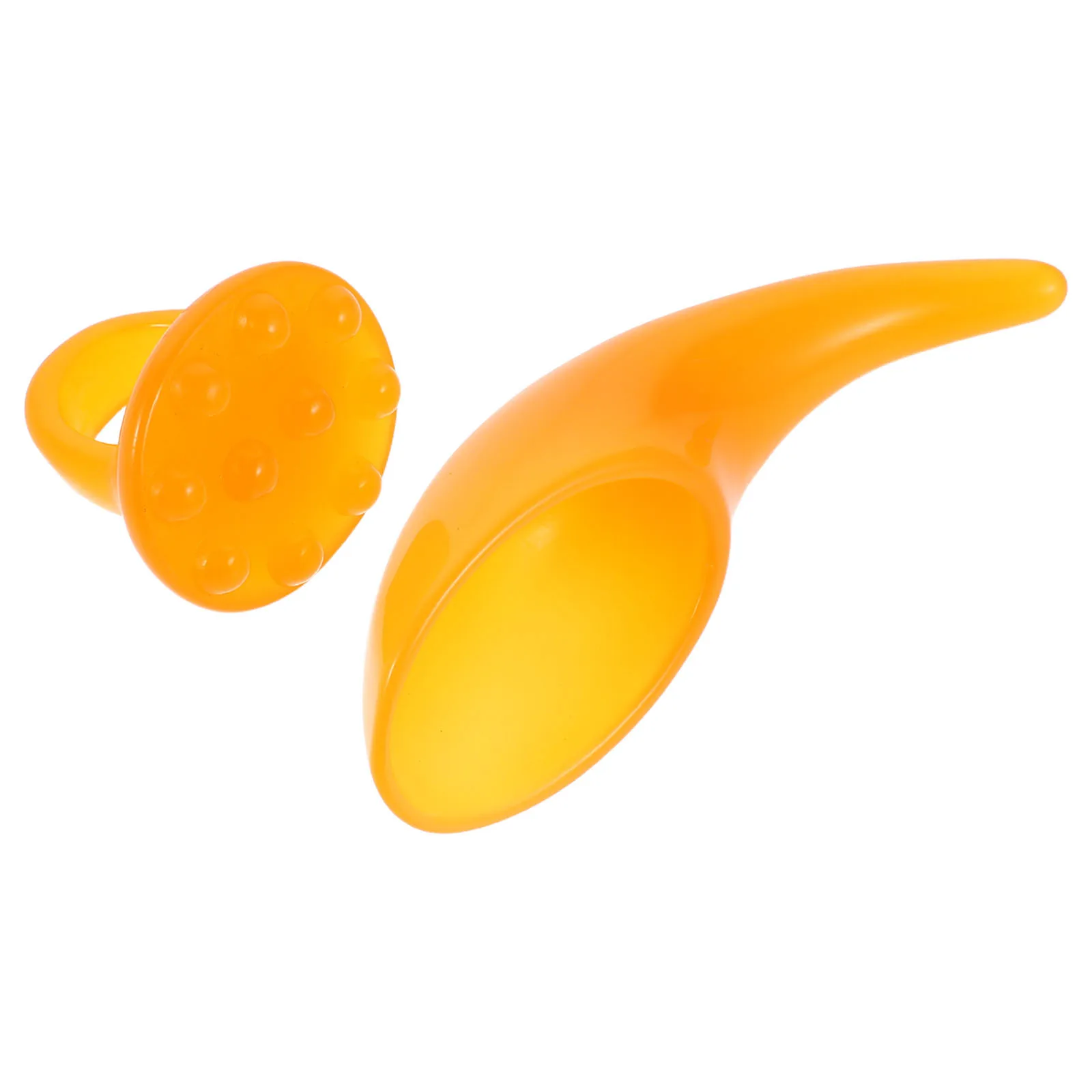 2 قطعة مدلك الوجه غوا شا أداة القرن على شكل كشط مجلس تدليك الوجه الرقبة العناية بالبشرة المحمولة لطيف أداة تدليك الوجه