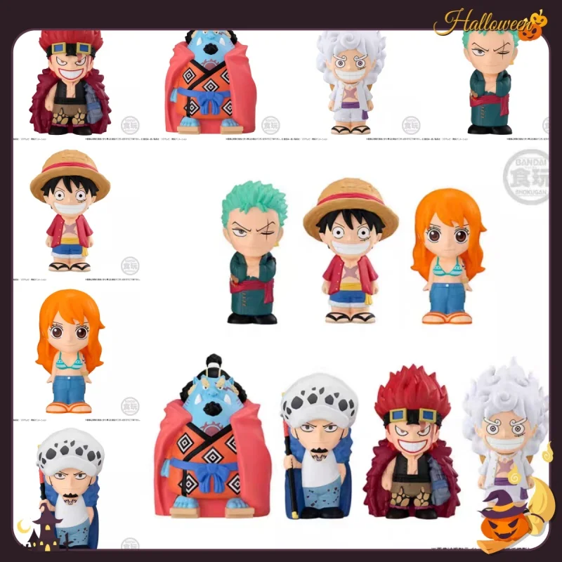 

In Stock Bandai One Piece Figurine Set - Luffy And Nica Blind Boxes Trendy Toy Collectible Toys for Adults And Teens Unisex