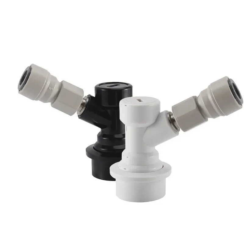 for   Barbed Threaded Gas Liquid Quick Connector Home Brewing Threaded Ball Lock Quick Connector