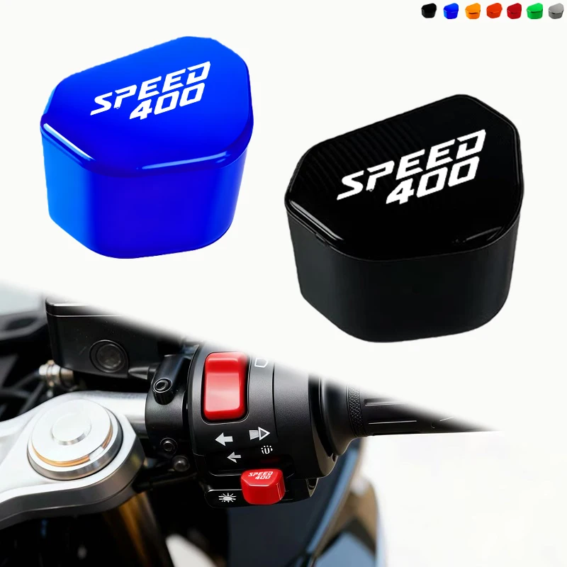 

2026 Accessorie For Triumph Scrambler 400X 400 X Speed 400 Mototcycle CNC Switch Button Turn Signal Switch Key cap