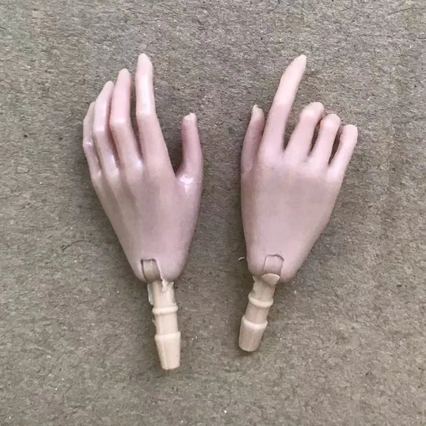 Universal 1/6 Puppe Hände DIY Puppe Dekore Mode Geste Puppe Hände Füße Zubehör Weiß Beige Farbe Puppe Teile Mädchen Geschenke spielzeug – Detail 18