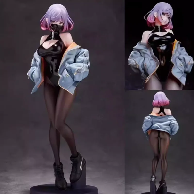 متوفر في المخزون فتاة ملثمين لونا التوضيح بيا الرسام مانغا الشكل البلاستيكية نموذج الأجهزة الطرفية مانغا عمل الشكل الهدايا اللعب لعبة