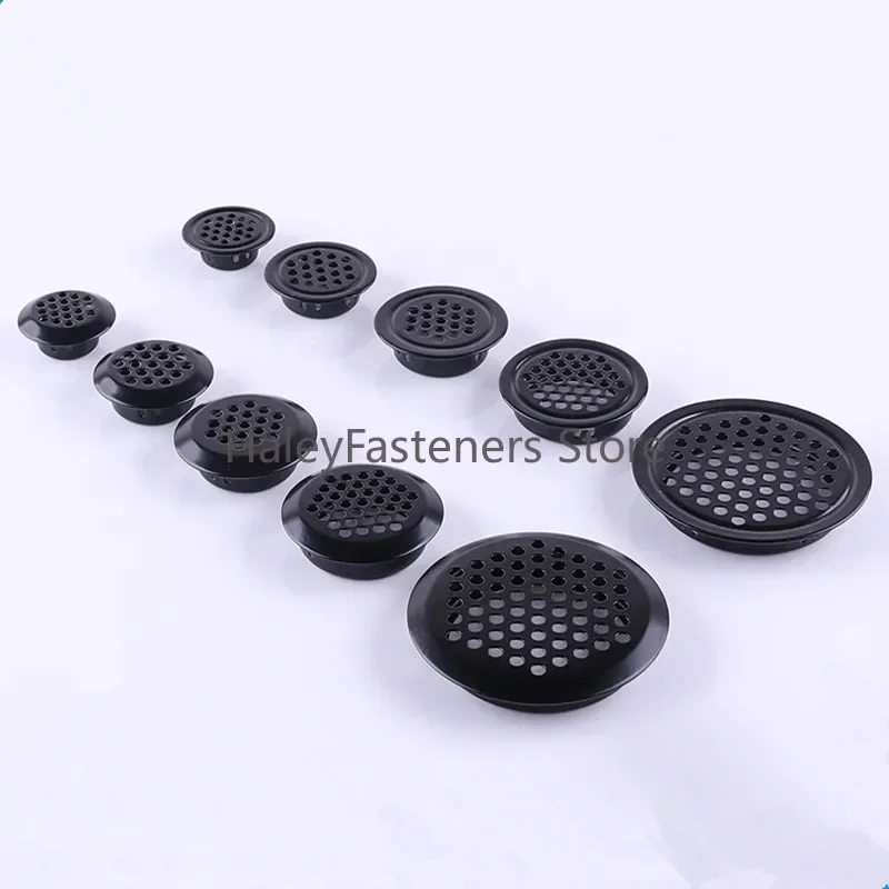 10Pcs Stainless Steel Round Ventilation Cover Air Vent Louver Mesh Hole For Wardrobe Shoe Cabinet Furniture Accessories