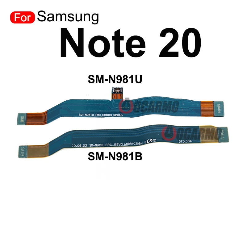 For Samsung Galaxy Note20 SM-N981B 981U Wi-Fi Signal Antenna And LCD Screen Flex Connector Motherboard Flex Cable Replacement