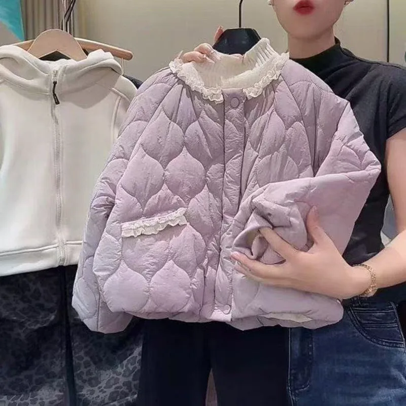 سترة قطنية للفتيات الصغيرات لخريف وشتاء معطف قطني غير رسمي جديد للأطفال لسترة دافئة للفتيات