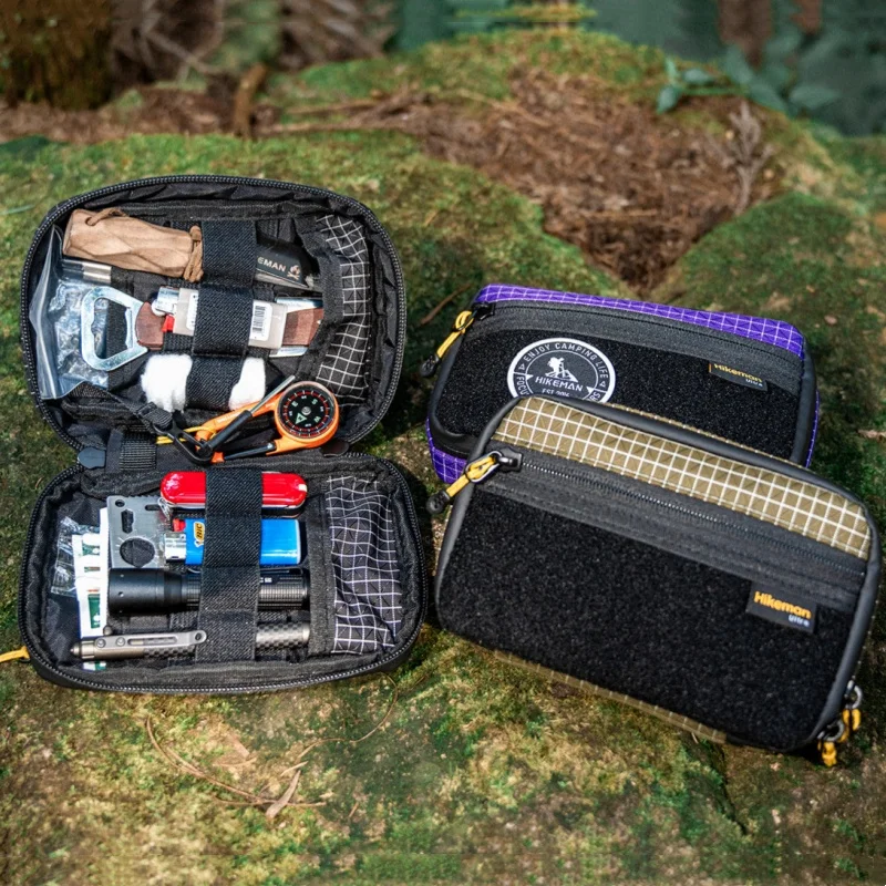 HIKEMAN Outdoor Taktische EDC Aufbewahrungstasche Werkzeugtasche Tragbarer Mini-Erste-Hilfe-Kasten – Detail 9