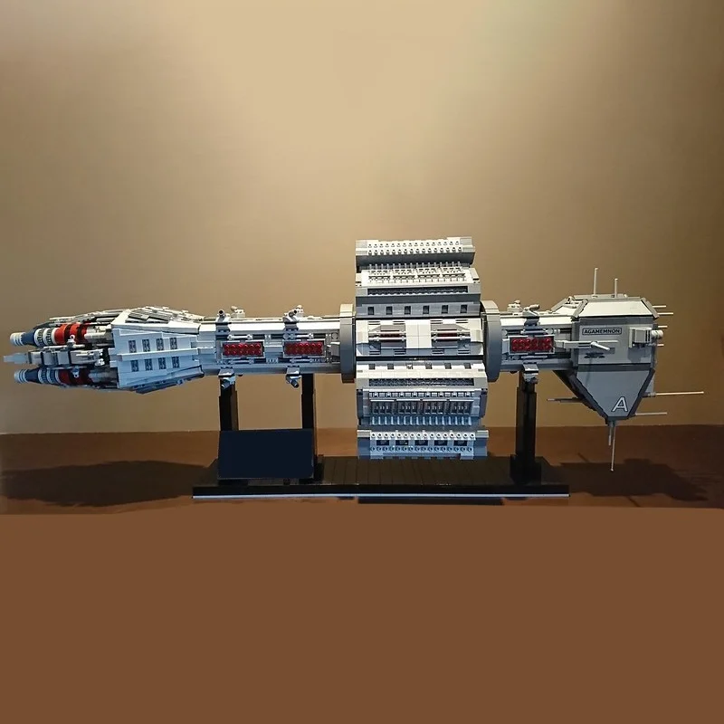 4740 stks MOC EAS Agamemnon Babylon 5 Model Bouwstenen Speelgoed Bouw Kerstcadeau Monteren Creatief Idee Onderwijs Baksteen