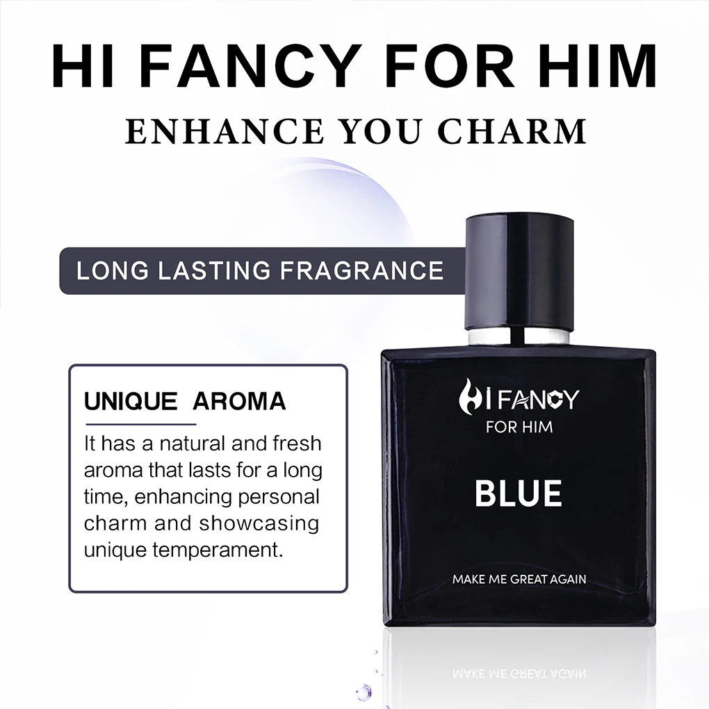 Hi.Fancy 50ML Perfume Unisex fragancia duradera encanto colonia feromonas atraen el sexo opuesto fragancia ligera regalos