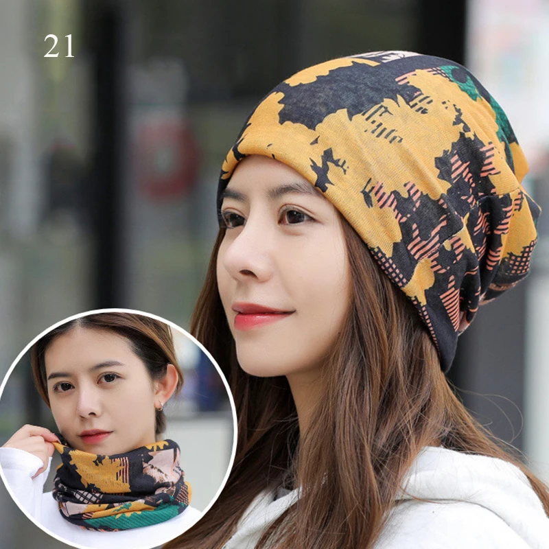 Women Hat Flower Beanie Summer Autumn Thin Beanies Hats For Women Ladies Headgear Turban Hat Female Bonnet Ear Hat Fashion