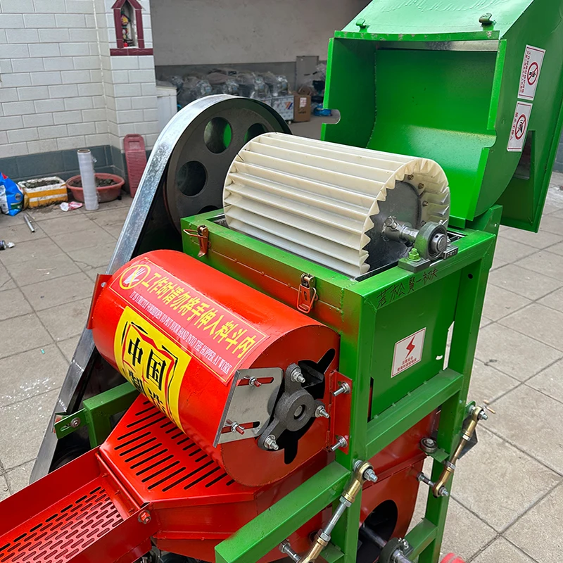 Palm Kernel Nut Shell Separating Peanut Sheller Machine Automatic Agriculture Machine Palm Stone Engine