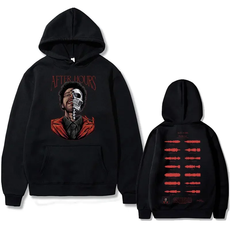 

Rapper The Weeknd Printed Hoodie for Men and Women, Big Size Hip Hop Vintage Fashion Men's Outwear