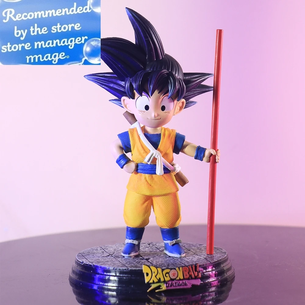 

18 см Dragon Ball аниме фигурка Daima Goku фигурки Super Saiyan Son Goku милая фигурка статуя модель Коллекционный орнамент игрушка в подарок